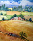 The red tractor The red tractor